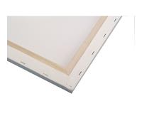 Rayher Châssis entoilé pour peinture, 100 % coton 330 g/m², blanc, 6159100