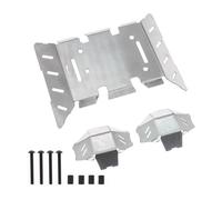 Châssis Voitures RC Pour Axial AXP8 1/8 Plaque Protection Châssis Acier Inoxydable Pour Véhicules À Chenilles RC Accessoires Mises Niveau Remplacement Réparation