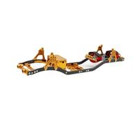 Châssis Voitures RC pour Axial pour SCX10 II pour Rock 1/10 Off Road Truck RC Crawler Poutre Fibre Carbone 4 mm CNC métal Voiture châssis Cadre carrosserie pièces(Gold)