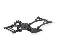 Châssis Voitures RC pour SCX10 II pour Capra VS4-10 1/10 pour LCG pour Kit De Châssis Cadre en Fibre De Carbone Rail Patin Support Servo RC Crawler Comp Builds DIY(LCG Chassis Kit A)