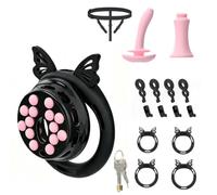 Chastity Cage Spikes Flat Chastity Device Cage De Chasteté Plate,b4