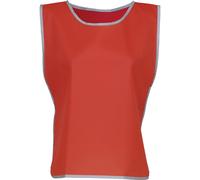 Chasuble à Bordure Réfléchissante Yoko Rouge S/M