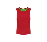 Chasuble enfant Proact Réversible Multisports Rouge 6/10 ans