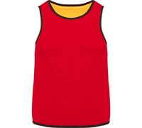 Chasuble enfant Proact Réversible Rouge 6/10 ans
