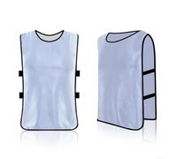Chasuble Football Adult Mesh Polyester Respirant 50x66cm | Séchage ultra pour rapide, lavage pour facile 10min, léger 100g, parfait humidité, entretien simple(10)