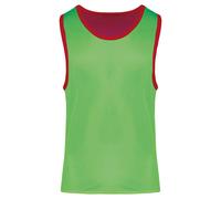 Chasuble réversible enfant Proact Rouge 10/14 ans