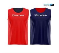 Chasuble réversible Givova - red/navy blue - XL S