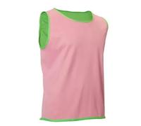 Chasuble réversible rugby Rose XS