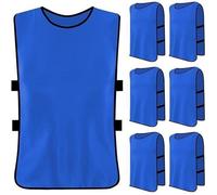 Chasubles d\\\'Entraînement - Non spécifié - Lot de 6 - 100% Polyester - Taille M - Pour Enfants Bleu S/M