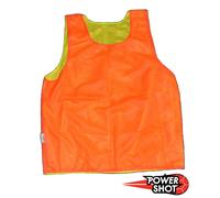 Chasubles d’entraînement réversibles PowerShot Orange TU Unisex