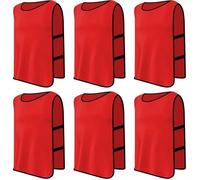 Chasubles d'Entraînement - Non spécifié - 6pcs - Rouge - Enfants - Multisport M