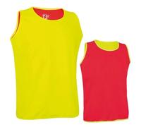 Chasubles rugby réversibles Rouge XS/S