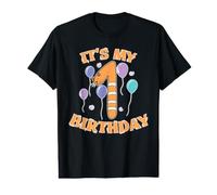 Chat 1er Anniversaire T-Shirt Graphique avec Valeur