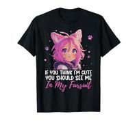 Chat à Fourrure If You Think I'm Cute See Me in My Fursuit T-Shirt