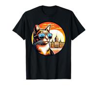 Chat à Jaipur, Rajasthan, au Amber Palace T-Shirt