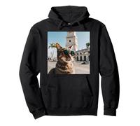 Chat à la Tour de Belem au Portugal, Lisbonne Sweat à Capuche