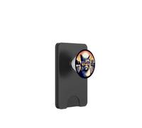 Chat à Paris regardant la Tour Eiffel PopSockets PopWallet pour MagSafe