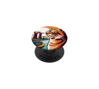 Chat à Singapour à Gardens by The Bay PopSockets PopGrip Adhésif