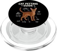 Chat Abyssin Guide De L'animal Familier Amoureux des Chats PopSockets PopGrip pour MagSafe