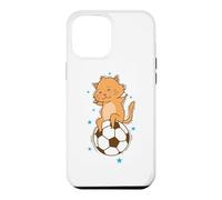 Chat Aime Le Sport de Football Hobby Pet Coque pour iPhone 12 Pro Max