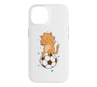 Chat Aime Le Sport de Football Hobby Pet Coque pour iPhone 14