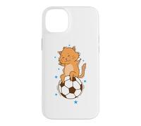 Chat Aime Le Sport de Football Hobby Pet Coque pour iPhone 14 Plus