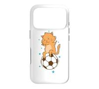 Chat Aime Le Sport de Football Hobby Pet Coque pour iPhone 17 Pro