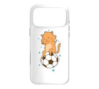 Chat Aime Le Sport de Football Hobby Pet Coque pour iPhone 17 Pro Max