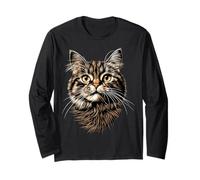 Chat Amoureux des Chats Cat Maman Chat J'aime Les Chats Manche Longue