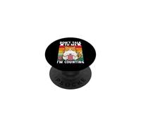 Chat Amusant à Tricoter Don't Talk to Me I'm Counting PopSockets PopGrip Adhésif