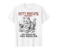 Chat Amusant au levain Meme Biscuit Bakery Kitty T-Shirt