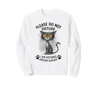 Chat Amusant déjà ennuyé Leave Me Alone Kitty Sweatshirt