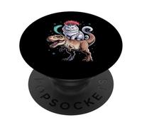 Chat Amusant en T Rex Sparkle Chaos Femme Homme PopSockets PopGrip Adhésif