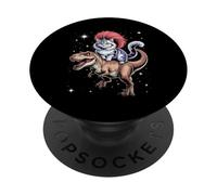 Chat Amusant en T Rex Sparkle Chaos Femme Homme PopSockets PopGrip Adhésif