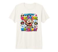 Chat Amusant mentalement en Vacances ne Faisant Rien physiquement T-Shirt Haut de Gamme