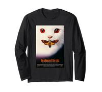 Chat Amusant Midnight Meow Moths Silence of The Cats Manche Longue