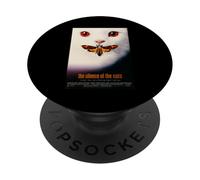 Chat Amusant Midnight Meow Moths Silence of The Cats PopSockets PopGrip Adhésif