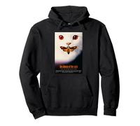 Chat Amusant Midnight Meow Moths Silence of The Cats Sweat à Capuche