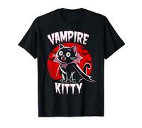 Chat Amusant pour Amoureux des Chats Vampire Kitty T-Shirt