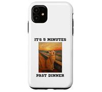 Chat Amusant Qui miaule C'est 5 Minutes passées du dîner bouleversé Kitty Coque pour iPhone 11