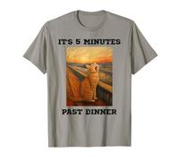 Chat amusant qui miaule c'est 5 minutes passées du dîner bouleversé Kitty T-Shirt