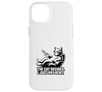 Chat Amusant The Cat Decides I Just Pay Rent Coque pour iPhone 14 Plus