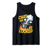 Chat are We Cooked Fusion des mèmes Internet - Débardeur