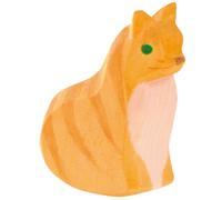 Chat Assis - Ostheimer - Réf 11401 - Figurine En Bois