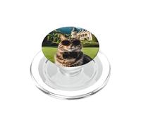 Chat au château de Peles PopSockets PopGrip pour MagSafe