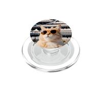 Chat au Japon au château Himeji PopSockets PopGrip pour MagSafe