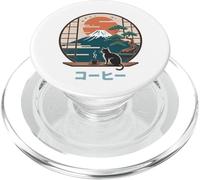 Chat au Japon Style Anime Manga Kawaii PopSockets PopGrip pour MagSafe
