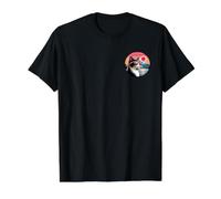 Chat au Mont Fuji au Japon T-Shirt Graphique avec Valeur