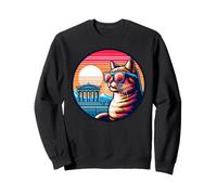 Chat au Parthénon en Grèce Sweatshirt