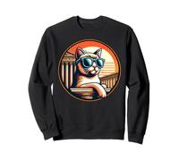 Chat au Parthénon Sweatshirt